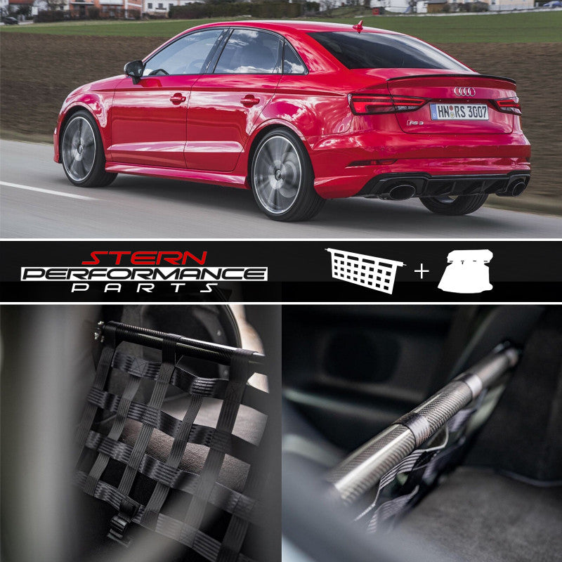 Clubsport complete set strut with net and carpet for Audi A3 S3